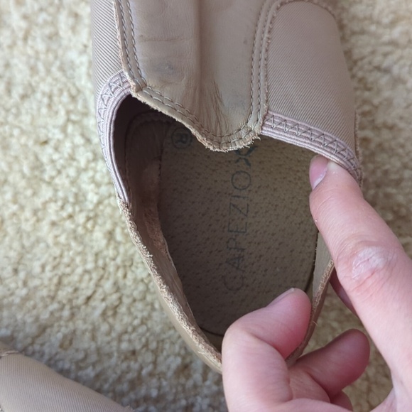 Capezio Tan Jazz Booties Size 7M - Picture 6 of 8